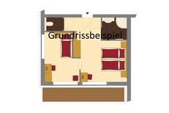 Familienzimmer Hochwurzen Grundriss