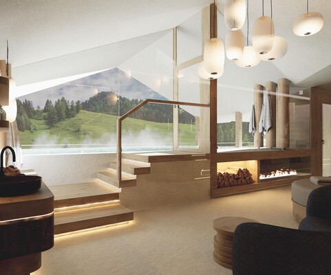 Adults only Wellnessbereich mit Infinity Whirlpool