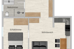 Appartement Typ C Grundriss