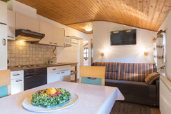 Wohnküche mit Geschirrspüler