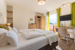 bright, friendly studio