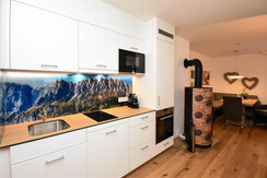 Küche, Apartment Florentiner