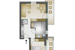 Appartement Nr 2 - Linzerkipferl