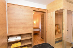 Infrared cabin bathroom Holzofen