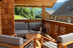 Gemütliche Balkonmöbel