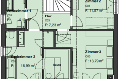 Obergeschoß CHALET 3