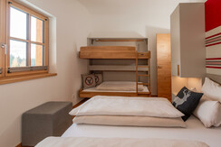 Schlafzimmer mit Flexinno-Stockbetten