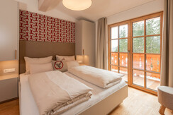 tolle Aussicht vom Schlafzimmer aus