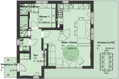 Gartengeschoß CHALET 2