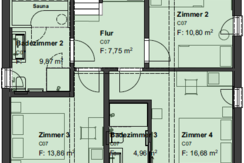 Obergeschoß CHALET 7