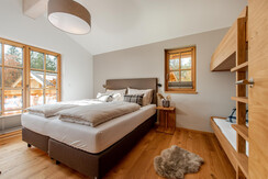 Schlafzimmer mit Flexinno Stockbetten