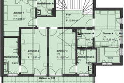 Obergeschoß CHALET 12