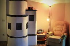 gemütlicher Kachlofen