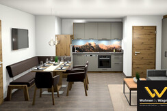 Apartment 1_Wohn- Essbereich 1