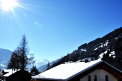 Ausblick Zimmer Richtung Bad Hofgastein Stubnerkogel