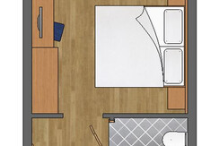 Reiters Wohlfühlhotel - Grundriss DZ 