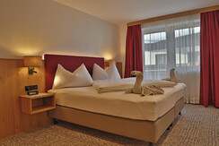 Schlafen Zirbenherz mit Balkon