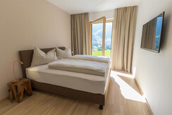 Gartenappartement 3 B Hochwurzen, Schlafzimmer