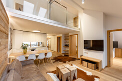 Typ Penthouse Hochwurzen_Wohn- & Essbereich