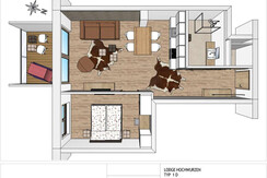 Grundriss 1D Hochwurzen