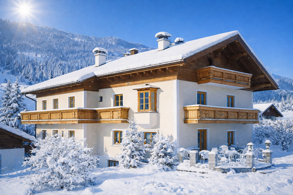 Sunnhäusl im Winter