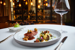 Schlemmermenü im Partnerhotel zu buchbar