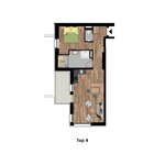 Photo of Apartment, separate toilet and shower/bathtub, 1 bed room