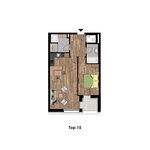 Photo of Apartment, separate toilet and shower/bathtub, 1 bed rooms