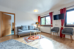 Apartment B, Wohnbereich