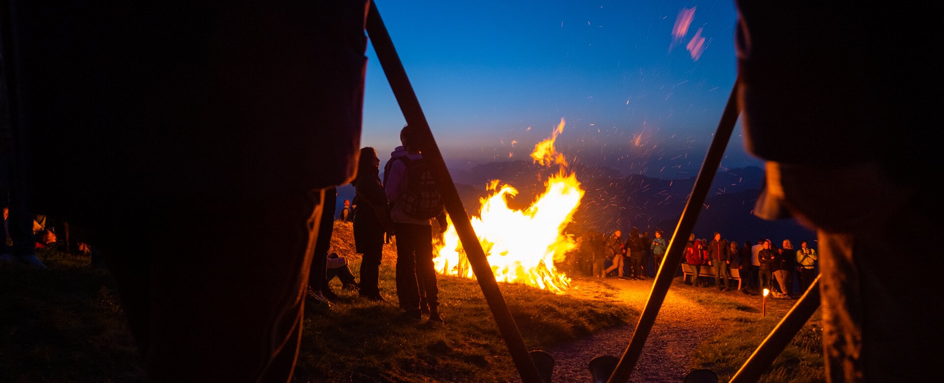 Solstice bonfire | © Gasteiner Bergbahnen AG