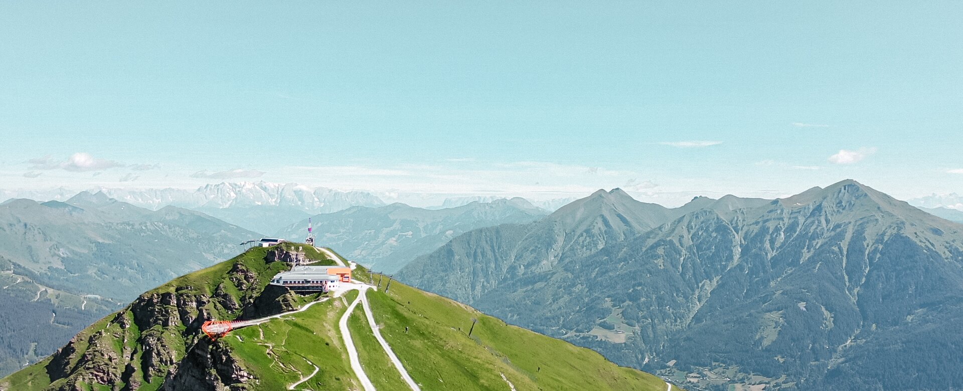Stubnerkogel mit Bergpanorama im Hintergrund | © Gasteiner Bergbahnen AG