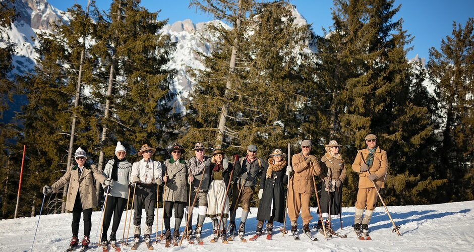 Nostalgia skier | © Hochkönig Tourismus GmbH