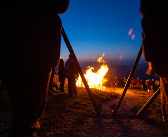 Solstice bonfire | © Gasteiner Bergbahnen AG