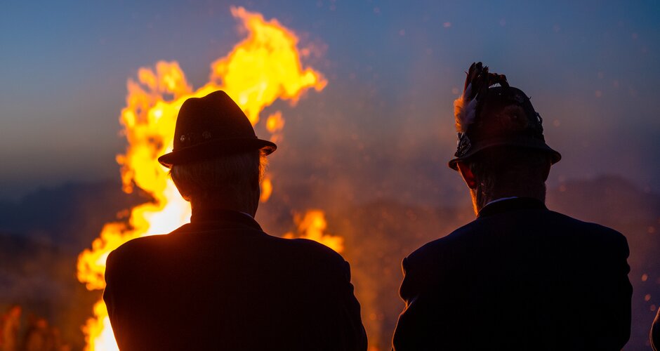 Solstice bonfire in Gastein | © Gasteiner Bergbahnen AG