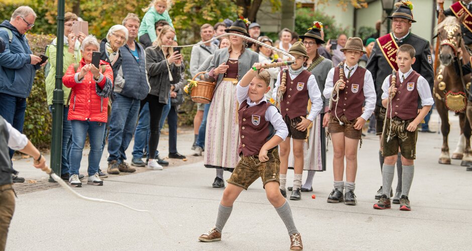 Schnalzer group at the harvest festival | © Gasteinertal Tourismus GmbH