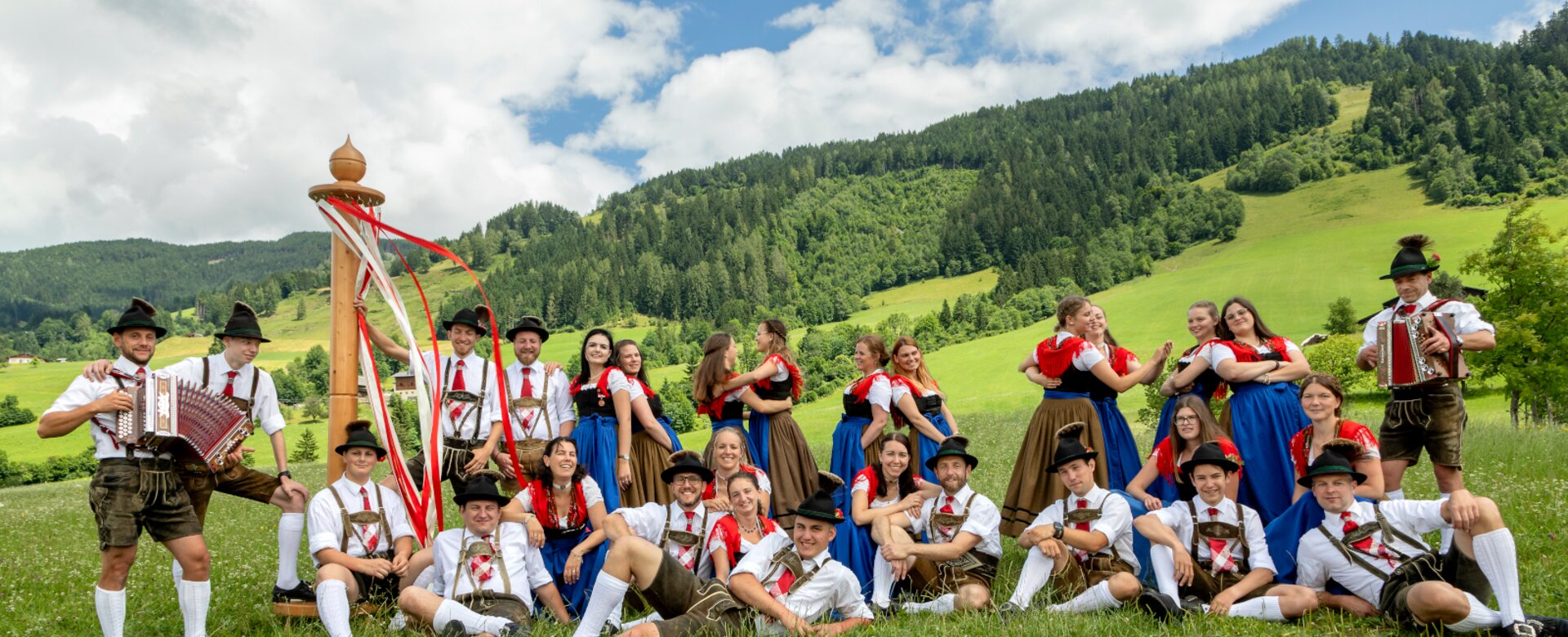 Traditional costume association 2023 | © TVB St. Johann in Salzburg
