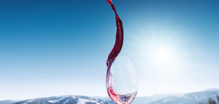 Ski and wine enjoyment for gourmets on the ski huts in Ski amadé