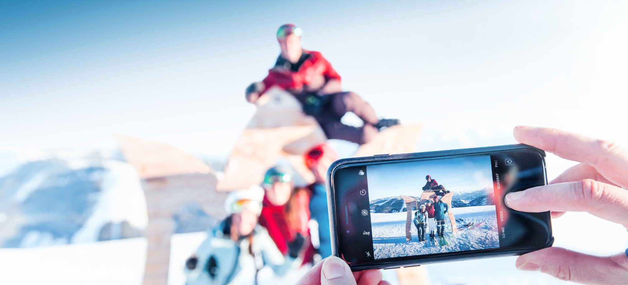 Selfie Time - collect great memories on the slopes of Ski amadé