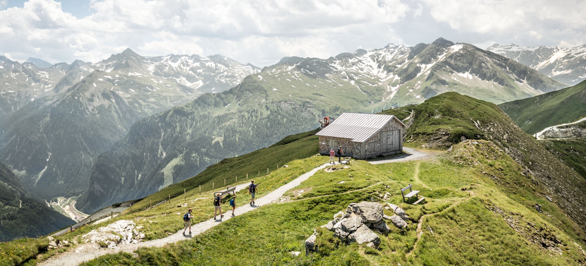 Hiking in Gastein Valley during summer in the mountains of Ski amadé | © Gasteinertal Tourismus GmbH