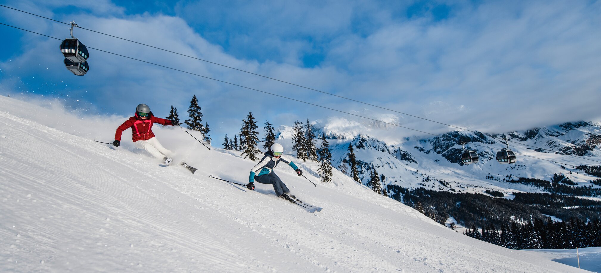 Fun and great conditions on the perfectly groomed slopes in Ski amadé