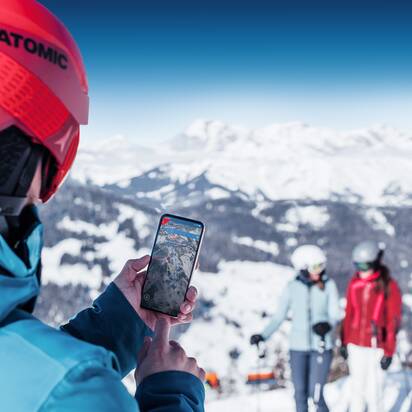 DIGITAL Ski amadé - dank gratis W-Lan und Ski amadé APP immer up-to-date