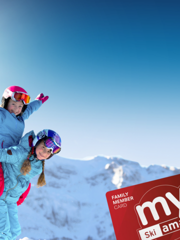 The personalized KeyCard = ski pass for your family members | © © Ski amadé