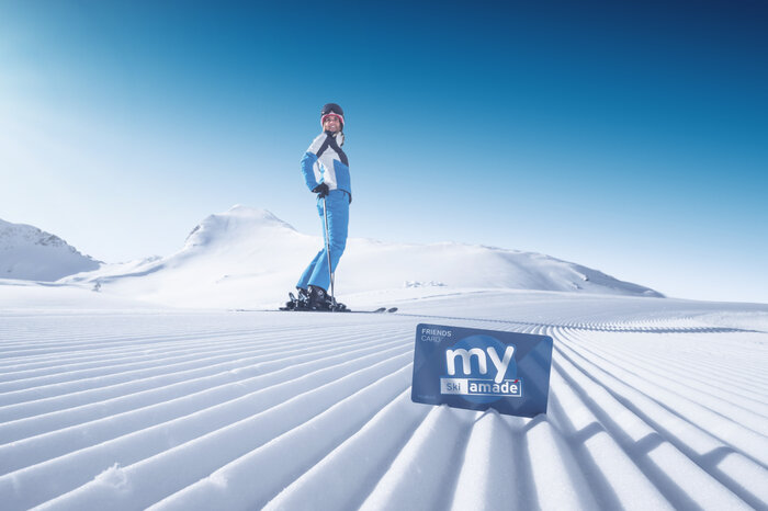 Deine Friends Card kannst du immer wieder mit deinen Skitickets aufladen. | © © Ski amadé 