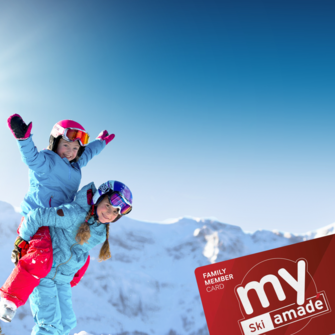 Die personalisierte KeyCard = Skipass für deine Familienmitglieder | © © Ski amadé